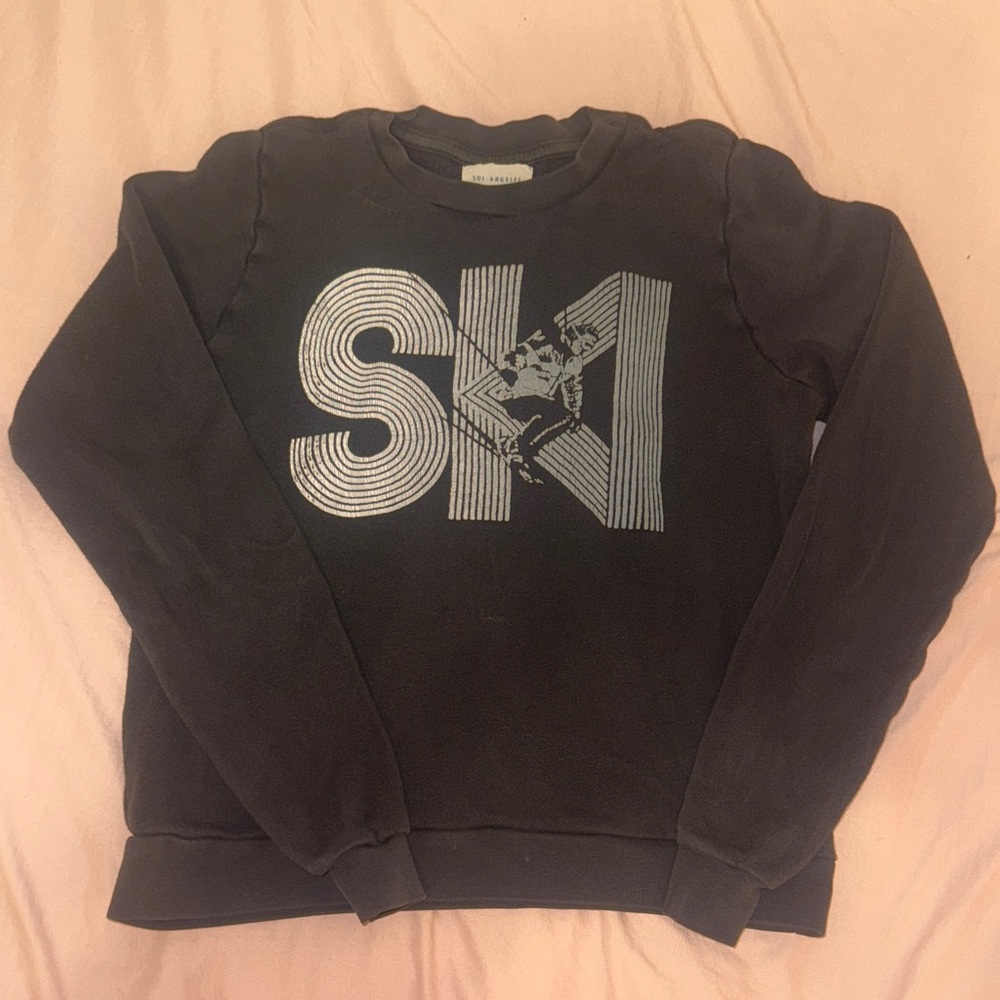 Rare Sol Angeles retro ski Sweatshirt